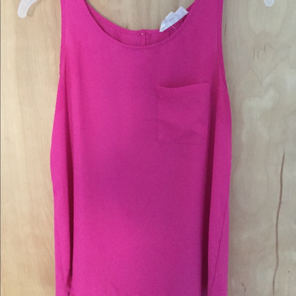 Hot Pink Flowing Tank